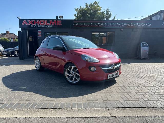Vauxhall Adam 1.2i Slam 3dr ideal 1st car Hatchback Petrol Red