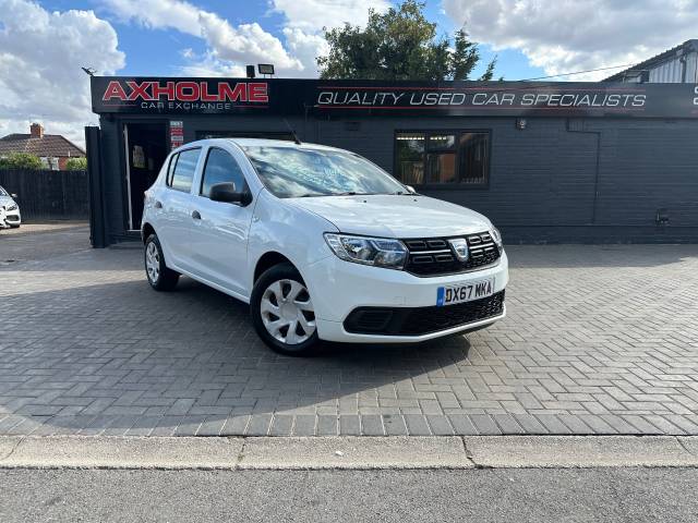 Dacia Sandero 1.0 SCe Ambiance 5dr finance available Hatchback Petrol White