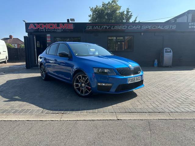 Skoda Octavia 2.0 TSI vRS 5dr finance available Hatchback Petrol Blue