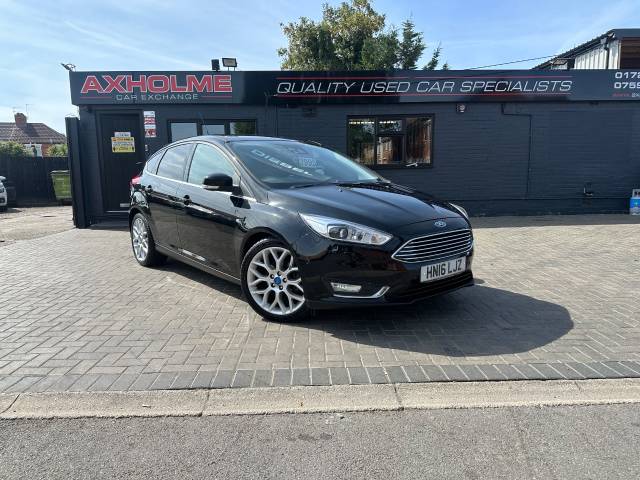 Ford Focus 1.5 TDCi 120 Titanium X 5dr finance available Hatchback Diesel Black