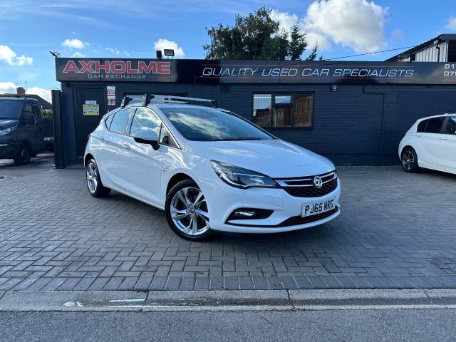 Vauxhall Astra 1.4T 16V 150 SRi 5dr finance available Hatchback Petrol White