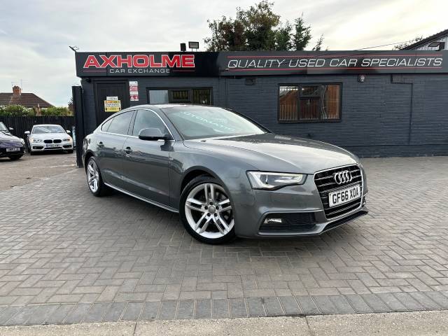 Audi A5 2.0 TDI 190 S Line 5dr Multitronic [Nav] [5 Seat] Hatchback Diesel Grey