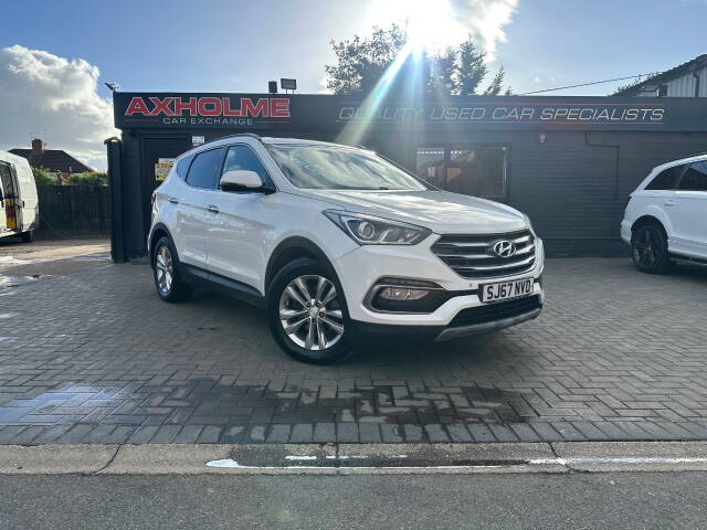 Hyundai SANTA FE 2.2 CRDi Blue Drive Premium 5dr [7 Seats] Estate Diesel White